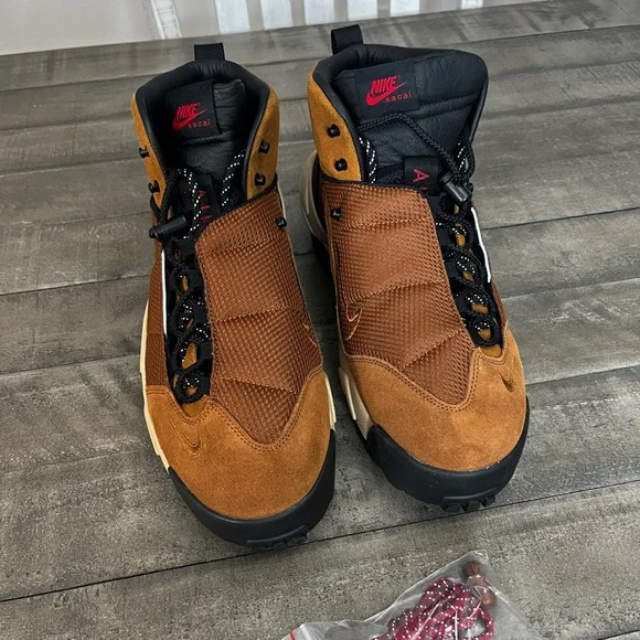 Nike x Sacai Magmascape SP Light British Tan - Brand NEW 11.5 - Picture 3 of 5